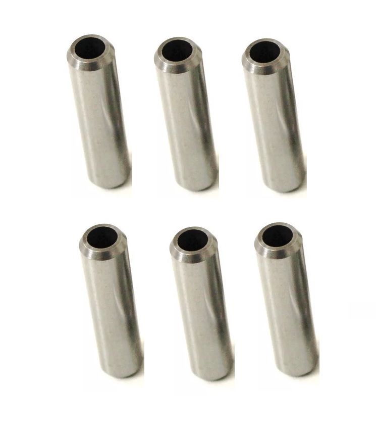 INLET VALVE GUIDES x6 (Triumph TR6) (**CAST TYPE**) (1969- 76) 